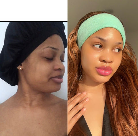 Caramel face and body set